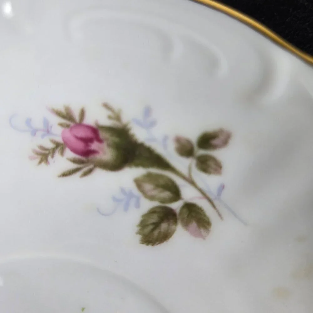 Royal Rose Fine China Teacup and Saucer Pink Rose Pattern Vintage Made in Japan